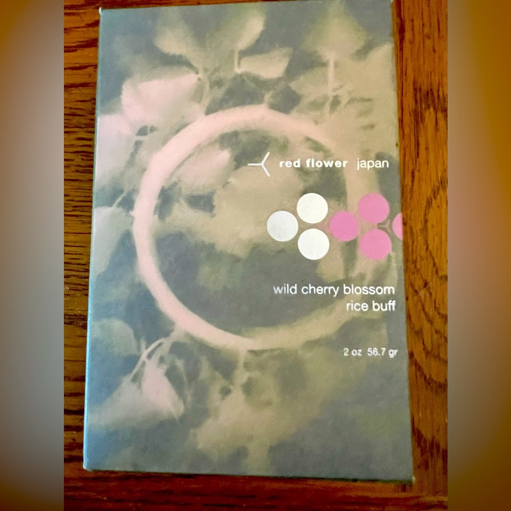 Red Flower Wild Cherry Blossom Rice Buff
